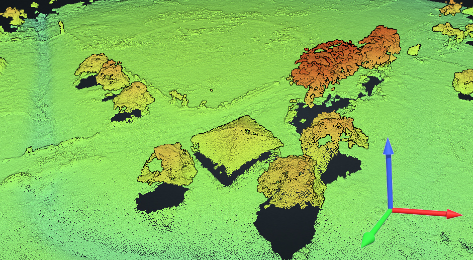 WebODM coordinate systems