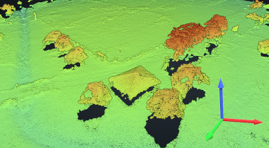 WebODM coordinate systems